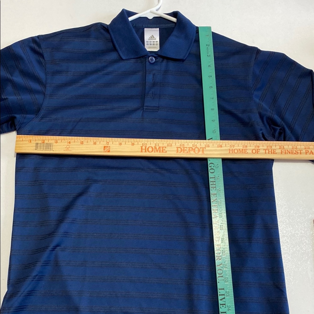 Adidas Men's Navy Blue Polo Shirt